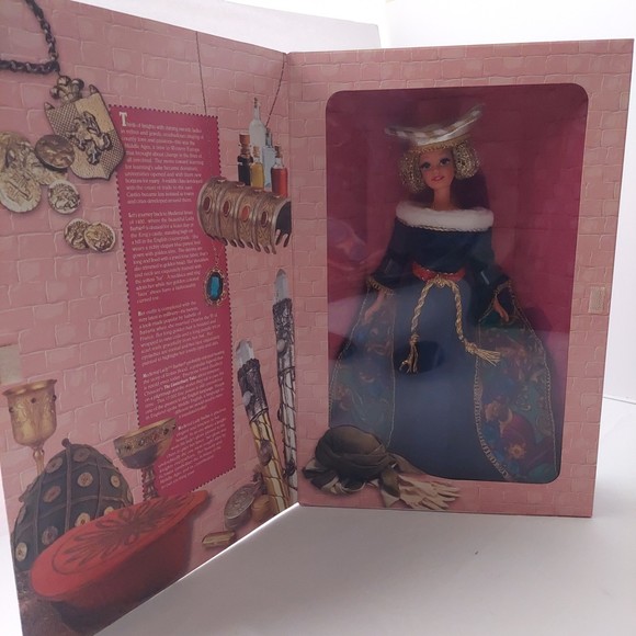Medieval Lady Barbie Doll 1994 Mattel 12791 Unopened Box New Old Stock - Picture 6 of 9